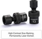 15 PCS 3/8" Drive Standard Universal Impact Socket Set, 6 - Point, Metric, 8Mm - 22Mm - Fix & Go15 PCS 3/8" Drive Standard Universal Impact Socket Set, 6 - Point, Metric, 8Mm - 22MmFix & Go