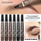 4 Fork Waterproof Eyebrow Pencil Women 3D Long Lasting Natural Liquid Eye Brow Pen Eyebrow Tint Tattoo Pen Tip Makeup Tools - Fix & Go4 Fork Waterproof Eyebrow Pencil Women 3D Long Lasting Natural Liquid Eye Brow Pen Eyebrow Tint Tattoo Pen Tip Makeup ToolsFix & Go