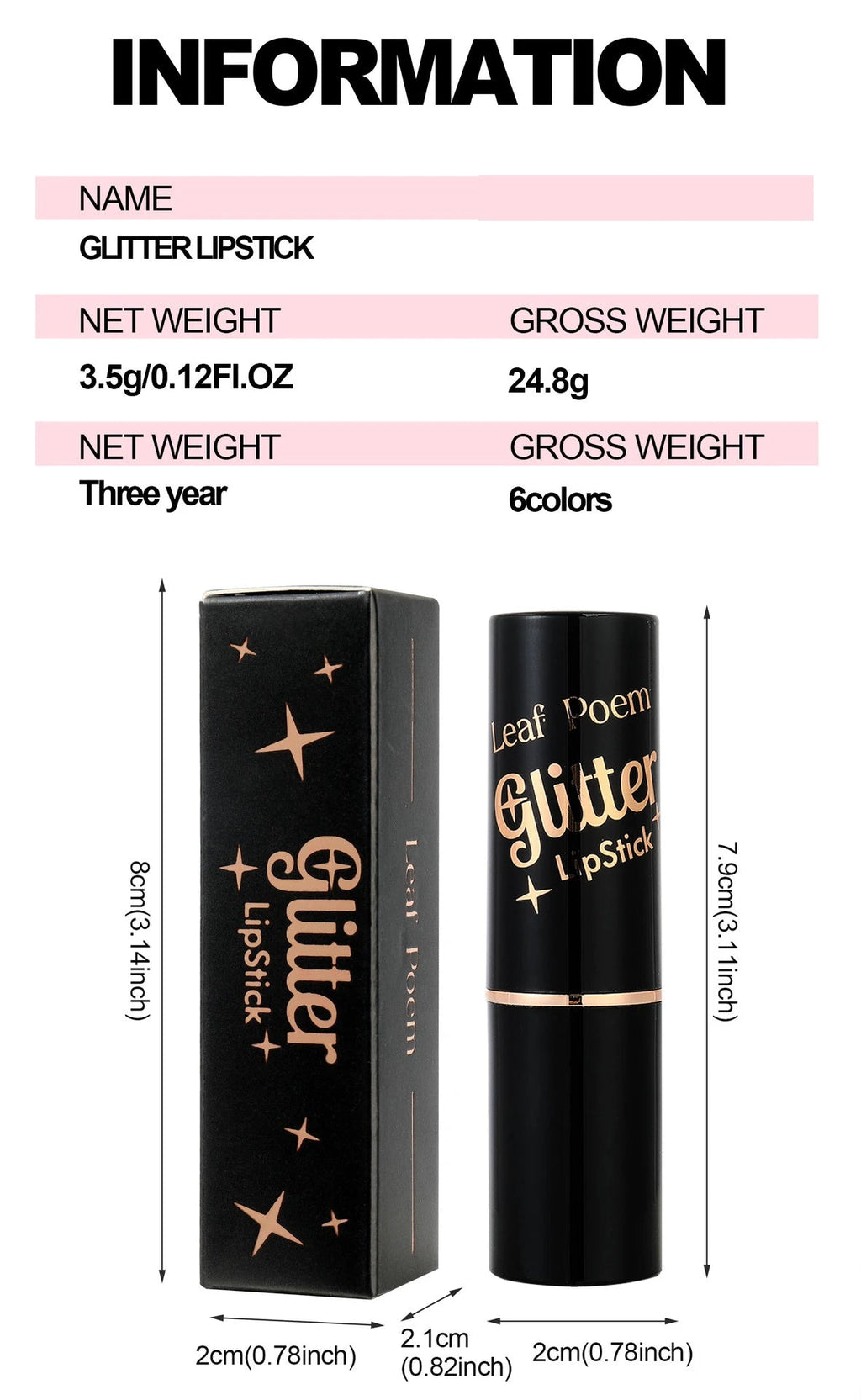 6 Colors Gloss Women Lips Makeup Cosmetic - FATAON6 Colors Gloss Women Lips Makeup CosmeticMaquillageFATAONMaquillage