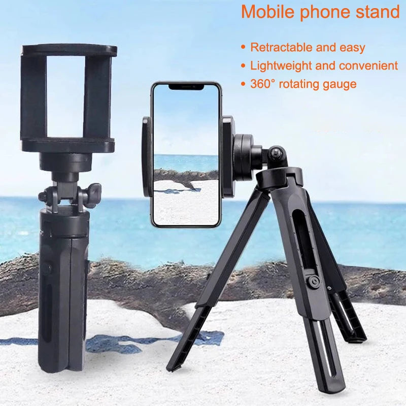 Ausziehbarer Handy-Stativ-Selfie-Stick im Taschenformat für Live-Streaming
