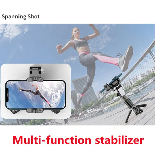 360-Grad-Rotation Tracking Aufnahmemodus Gimbal Stabilisator Selfie Stick Stativ Gimbal Für iPhone Handy Smartphone Live-Fotografie