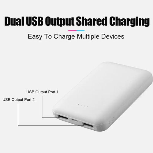 20000mAh New Portable Mini Power Bank Charger USB Fast Charging External Battery Pack For Heating Vest Jacket Scarf Socks Gloves