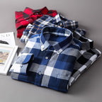 Casual All - Match Plaid Long - Sleeved Shirt Men - Fix & GoCasual All - Match Plaid Long - Sleeved Shirt MenFix & Go