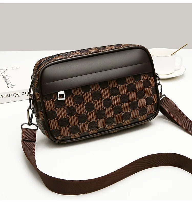 Cross - border New Niche Men's Backpack Shoulder Crossbody Bag Trendy Casual Fashion PU Waterproof Small Square Spring 2026 Street - FATAONCross - border New Niche Men's Backpack Shoulder Crossbody Bag Trendy Casual Fashion PU Waterproof Small Square Spring 2026 StreetMode & AccessoiresFATAON