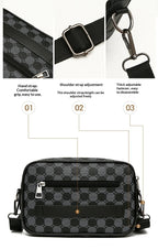 Cross - border New Niche Men's Backpack Shoulder Crossbody Bag Trendy Casual Fashion PU Waterproof Small Square Spring 2026 Street - FATAONCross - border New Niche Men's Backpack Shoulder Crossbody Bag Trendy Casual Fashion PU Waterproof Small Square Spring 2026 StreetMode & AccessoiresFATAON