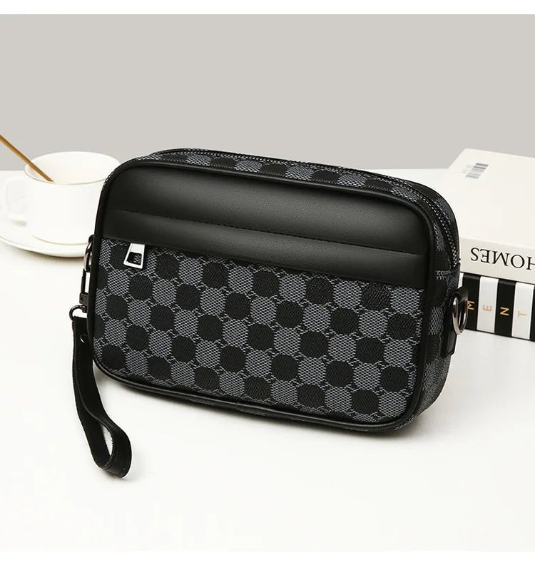 Cross - border New Niche Men's Backpack Shoulder Crossbody Bag Trendy Casual Fashion PU Waterproof Small Square Spring 2026 Street - FATAONCross - border New Niche Men's Backpack Shoulder Crossbody Bag Trendy Casual Fashion PU Waterproof Small Square Spring 2026 StreetMode & AccessoiresFATAON