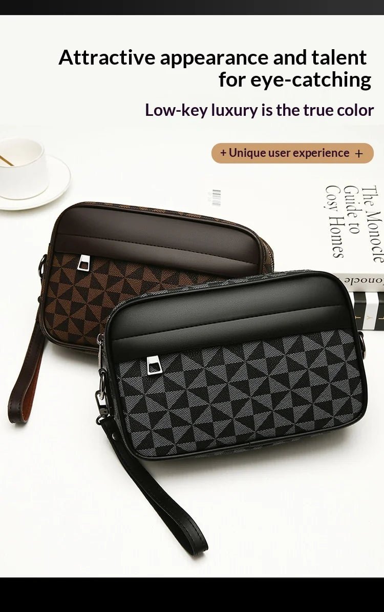 Cross - border New Niche Men's Backpack Shoulder Crossbody Bag Trendy Casual Fashion PU Waterproof Small Square Spring 2026 Street - FATAONCross - border New Niche Men's Backpack Shoulder Crossbody Bag Trendy Casual Fashion PU Waterproof Small Square Spring 2026 StreetMode & AccessoiresFATAON