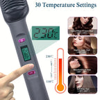 Electric Hot Comb Straightening Brush Negative Ion Multifunctional Hair Straightener Anti - Scalding Styling Tool for Dry Blow - dry - FATAONElectric Hot Comb Straightening Brush Negative Ion Multifunctional Hair Straightener Anti - Scalding Styling Tool for Dry Blow - dryMaquillageFATAON