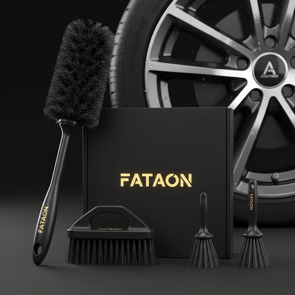 FATAON Kit Brosses Jantes & Pneus