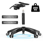 Ergonomic Gaming Chair with Massage, Footrest, Swivel Seat & Headrest - Streaming & GamingFATAON