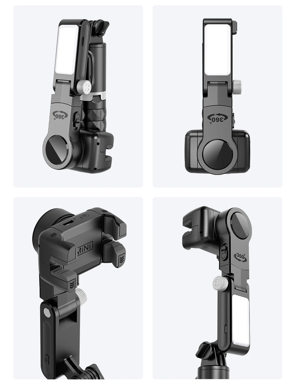 Handheld Gimbal Stabilizer Selfie Stick Tripod For iPhone Android Cell Phone Mobile Smartphone Camera Hand Portable Cellphone - Fix & GoHandheld Gimbal Stabilizer Selfie Stick Tripod For iPhone Android Cell Phone Mobile Smartphone Camera Hand Portable CellphoneVidéo & PhotoFix & Go