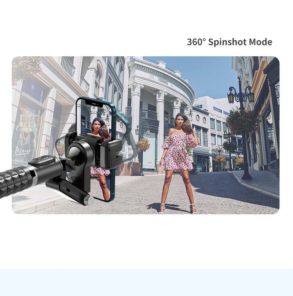 Handheld Gimbal Stabilizer Selfie Stick Tripod For iPhone Android Cell Phone Mobile Smartphone Camera Hand Portable Cellphone - Fix & GoHandheld Gimbal Stabilizer Selfie Stick Tripod For iPhone Android Cell Phone Mobile Smartphone Camera Hand Portable CellphoneVidéo & PhotoFix & Go