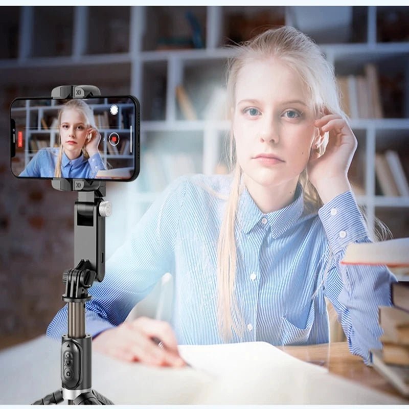 Handheld Gimbal Stabilizer Selfie Stick Tripod For iPhone Android Cell Phone Mobile Smartphone Camera Hand Portable Cellphone - Fix & GoHandheld Gimbal Stabilizer Selfie Stick Tripod For iPhone Android Cell Phone Mobile Smartphone Camera Hand Portable CellphoneVidéo & PhotoFix & Go