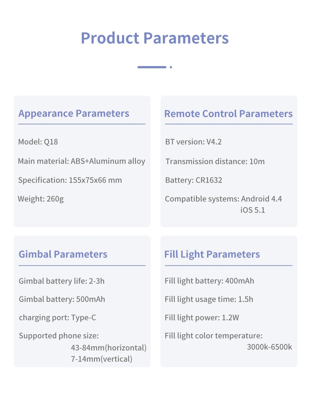 Handheld Gimbal Stabilizer Selfie Stick Tripod For iPhone Android Cell Phone Mobile Smartphone Camera Hand Portable Cellphone - Fix & GoHandheld Gimbal Stabilizer Selfie Stick Tripod For iPhone Android Cell Phone Mobile Smartphone Camera Hand Portable CellphoneVidéo & PhotoFix & Go