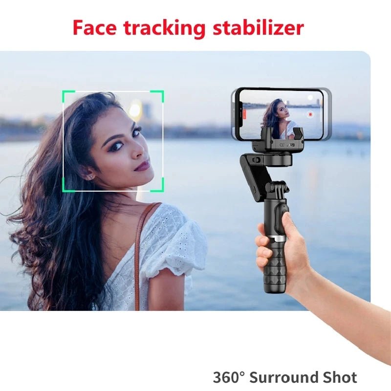 Handheld Gimbal Stabilizer Selfie Stick Tripod For iPhone Android Cell Phone Mobile Smartphone Camera Hand Portable Cellphone - Fix & GoHandheld Gimbal Stabilizer Selfie Stick Tripod For iPhone Android Cell Phone Mobile Smartphone Camera Hand Portable CellphoneVidéo & PhotoFix & Go