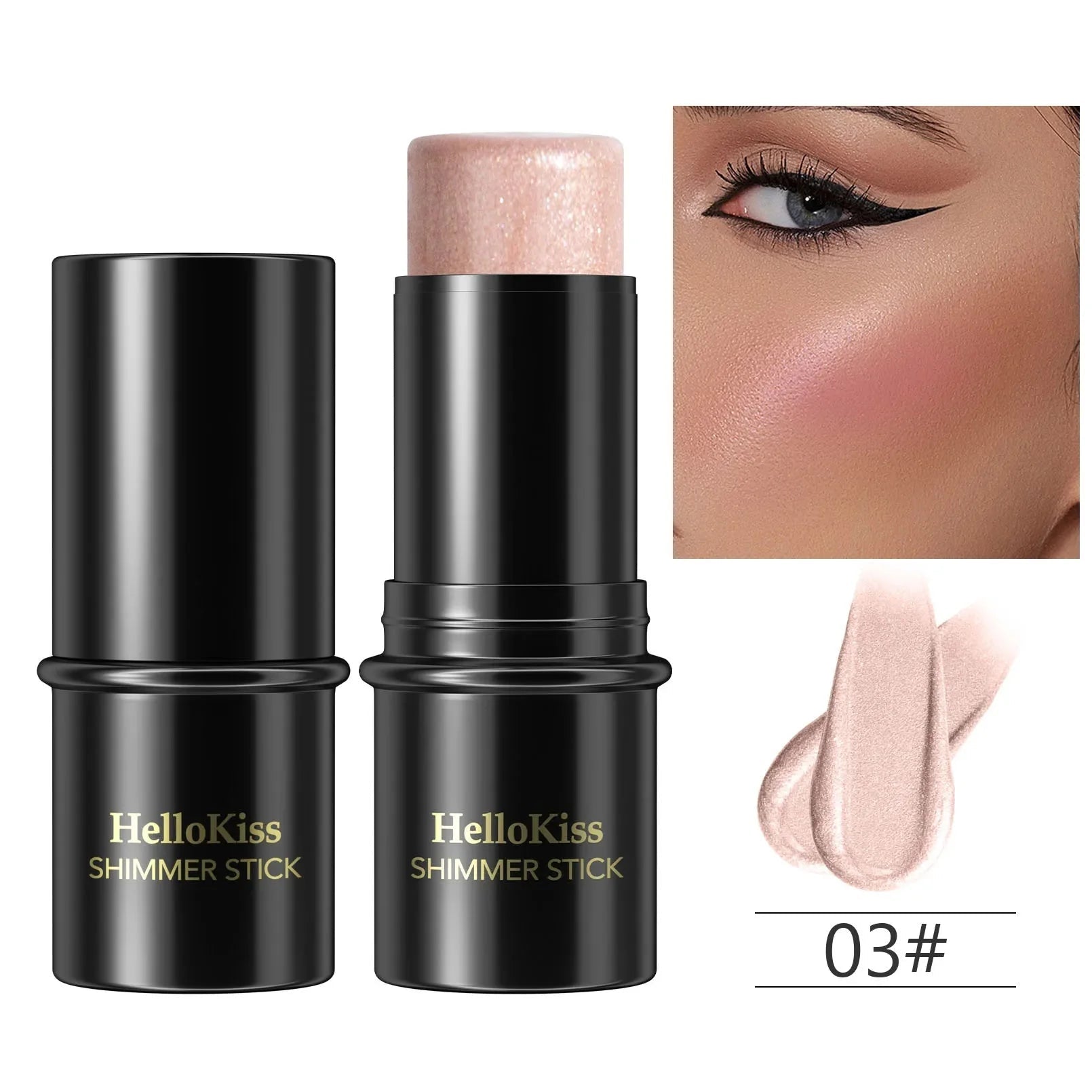Highlighting&Bronzer Brightening Blusher Rouge Concealer Pen Lasting Corrector Contouring Cosmetics - #product_typeFATAON