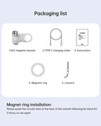 LINIM k02 Magnetic Phone Bluetooth Selfie Stick Handheld Portable Photography Selfie Phone Grip with LED Light Ergonomic Design - Fix & GoLINIM k02 Magnetic Phone Bluetooth Selfie Stick Handheld Portable Photography Selfie Phone Grip with LED Light Ergonomic DesignTechnologie PortableFix & Go
