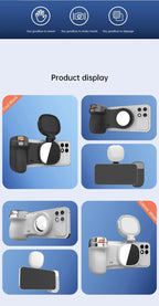 LINIM k02 Magnetic Phone Bluetooth Selfie Stick Handheld Portable Photography Selfie Phone Grip with LED Light Ergonomic Design - Fix & GoLINIM k02 Magnetic Phone Bluetooth Selfie Stick Handheld Portable Photography Selfie Phone Grip with LED Light Ergonomic DesignTechnologie PortableFix & Go
