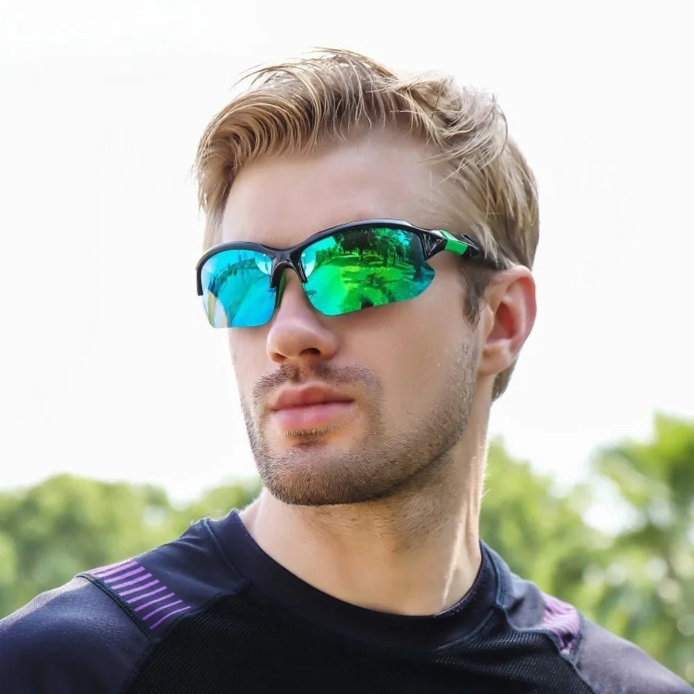 lunettes de soleil homme Sports Cycling Sunglasses Polarized Sunglasses for Men Fishing Sun Glasses Lightweight Outdoor Goggles - Fix & Golunettes de soleil homme Sports Cycling Sunglasses Polarized Sunglasses for Men Fishing Sun Glasses Lightweight Outdoor GogglesFitness & SportFix & Go