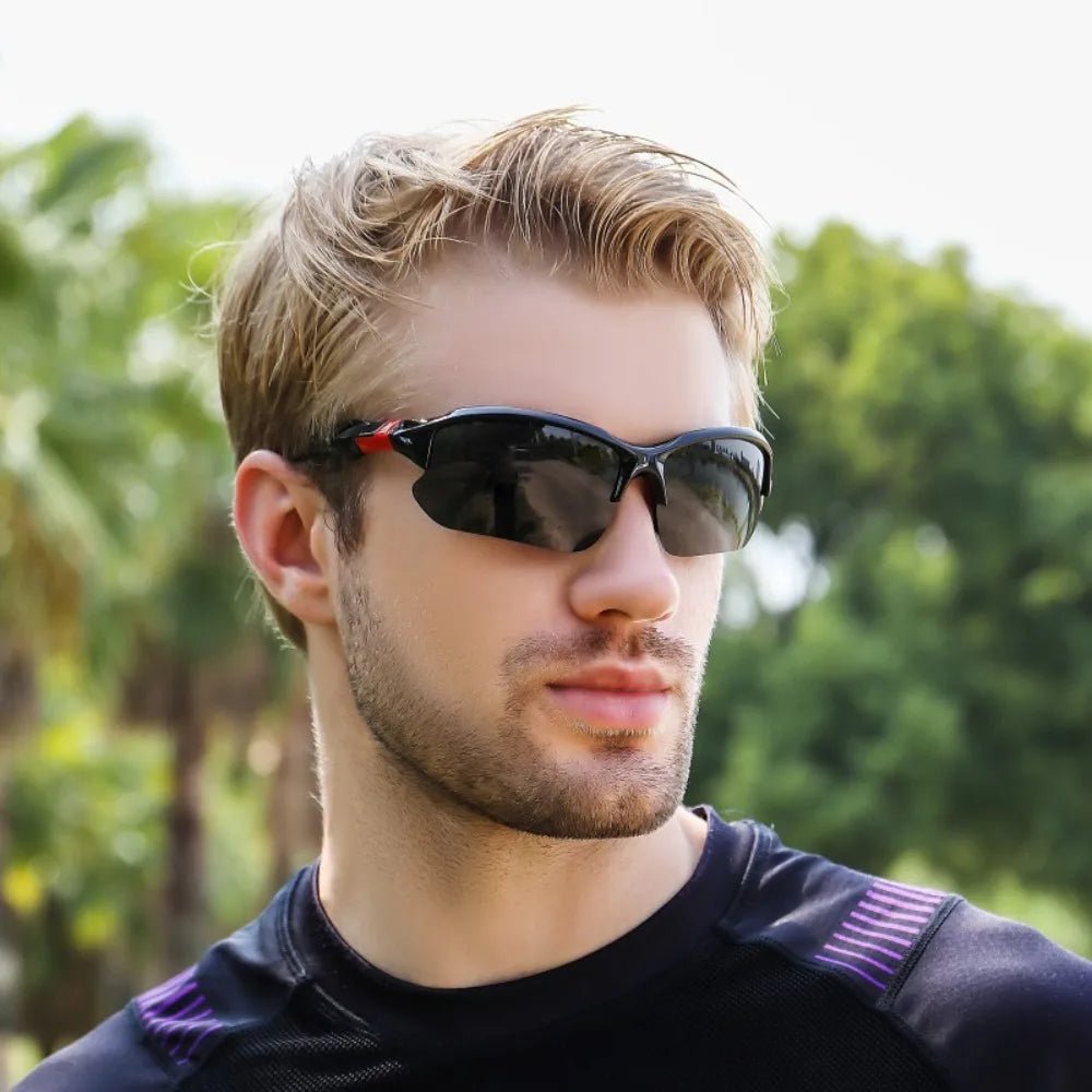lunettes de soleil homme Sports Cycling Sunglasses Polarized Sunglasses for Men Fishing Sun Glasses Lightweight Outdoor Goggles - Fix & Golunettes de soleil homme Sports Cycling Sunglasses Polarized Sunglasses for Men Fishing Sun Glasses Lightweight Outdoor GogglesFitness & SportFix & Go