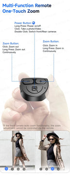 Magnetic Mini Selfie Stick Tripod for Cellphone with Extension Rod Wireless Remote, Fill Light Option, for Smartphone Vlog Shoot - Fix & GoMagnetic Mini Selfie Stick Tripod for Cellphone with Extension Rod Wireless Remote, Fill Light Option, for Smartphone Vlog ShootVidéo & PhotoFix & Go