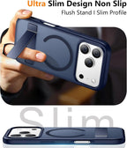 Magnetic Mobile Phone Case with Stand for iPhone 16 17 Pro Max 15 14 Plus 13 12 Translucent Cover with Kickstand - Fix & GoMagnetic Mobile Phone Case with Stand for iPhone 16 17 Pro Max 15 14 Plus 13 12 Translucent Cover with KickstandTechnologie PortableFix & Go