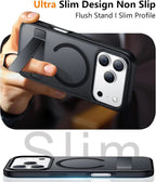 Magnetic Mobile Phone Case with Stand for iPhone 16 17 Pro Max 15 14 Plus 13 12 Translucent Cover with Kickstand - Fix & GoMagnetic Mobile Phone Case with Stand for iPhone 16 17 Pro Max 15 14 Plus 13 12 Translucent Cover with KickstandTechnologie PortableFix & Go