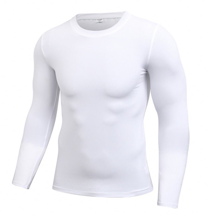 Men'S Blank Long Sleeve Compression Top - Fix & GoMen'S Blank Long Sleeve Compression TopFix & Go