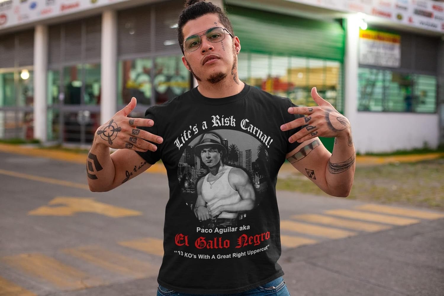 Mens Chicano Inspired Vatos Shirt Blood in Blood Out Movie Tribute Tee - Fix & GoMens Chicano Inspired Vatos Shirt Blood in Blood Out Movie Tribute TeeFix & Go