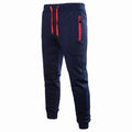Men'S Solid Drawstring Pants Elastic Waist Tapered Joggers Fitness Trousers Fashion Casual Pants - FATAONMode & Accessoires#
