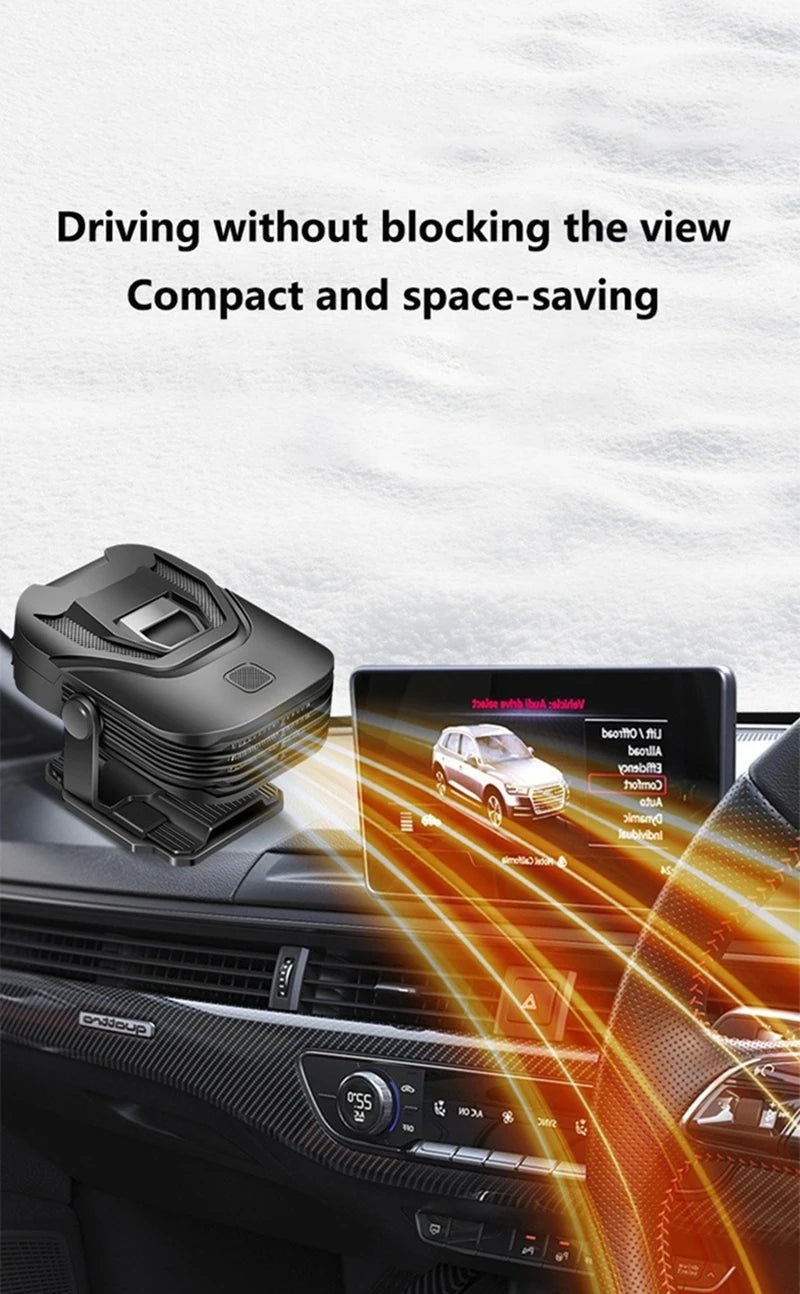 MIJIA Car Heater 12V Low Power Fast Heating Defrost Defogger Overheat Prevention Foldable Car supplies Stand for Winter - FATAONMIJIA Car Heater 12V Low Power Fast Heating Defrost Defogger Overheat Prevention Foldable Car supplies Stand for WinterAutomobile & MotoFATAON