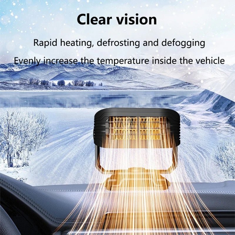 MIJIA Car Heater 12V Low Power Fast Heating Defrost Defogger Overheat Prevention Foldable Car supplies Stand for Winter - FATAONMIJIA Car Heater 12V Low Power Fast Heating Defrost Defogger Overheat Prevention Foldable Car supplies Stand for WinterAutomobile & MotoFATAON