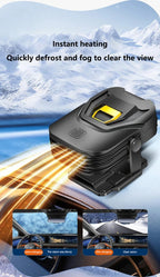 MIJIA Car Heater 12V Low Power Fast Heating Defrost Defogger Overheat Prevention Foldable Car supplies Stand for Winter - FATAONMIJIA Car Heater 12V Low Power Fast Heating Defrost Defogger Overheat Prevention Foldable Car supplies Stand for WinterAutomobile & MotoFATAON