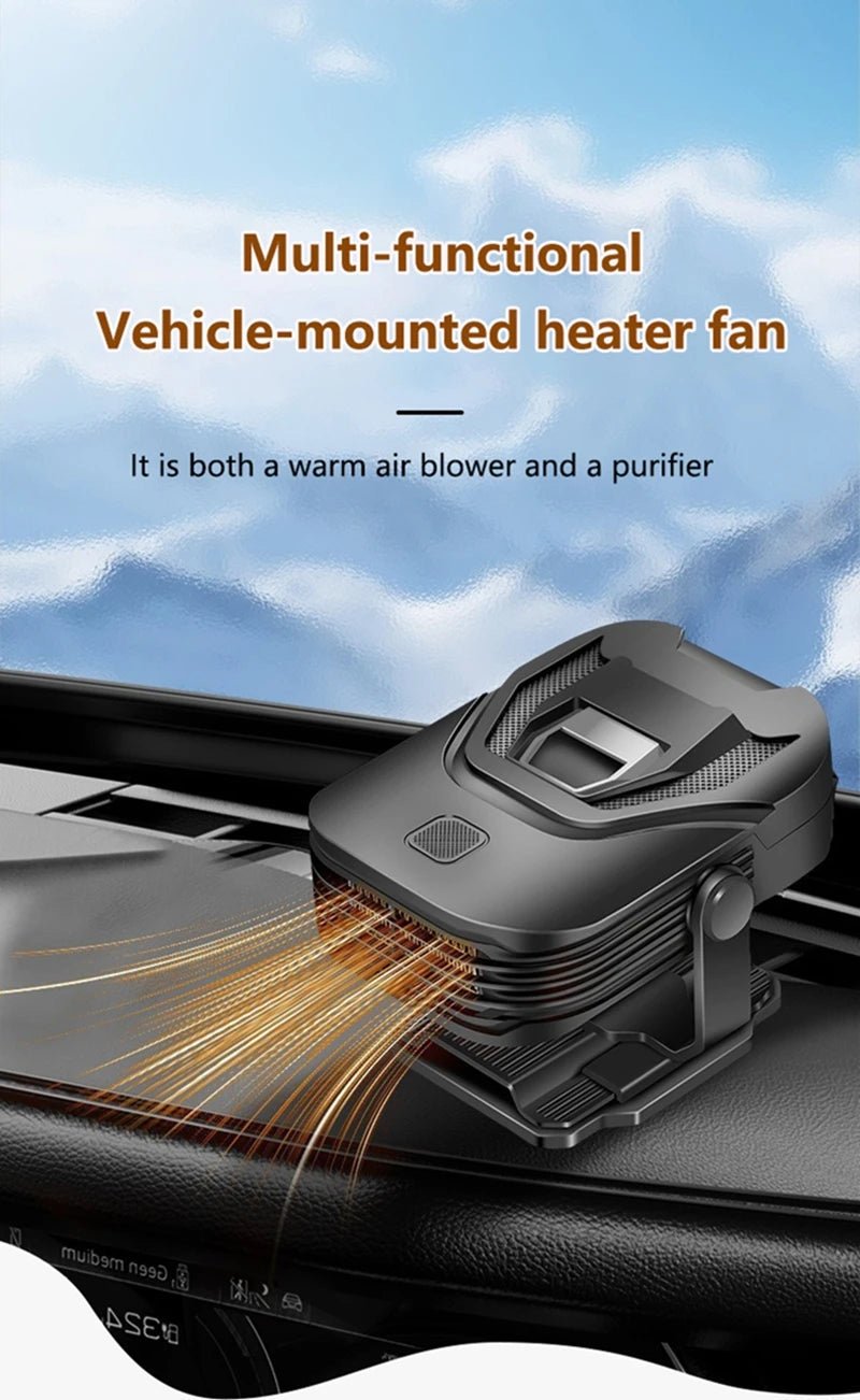 MIJIA Car Heater 12V Low Power Fast Heating Defrost Defogger Overheat Prevention Foldable Car supplies Stand for Winter - FATAONMIJIA Car Heater 12V Low Power Fast Heating Defrost Defogger Overheat Prevention Foldable Car supplies Stand for WinterAutomobile & MotoFATAON