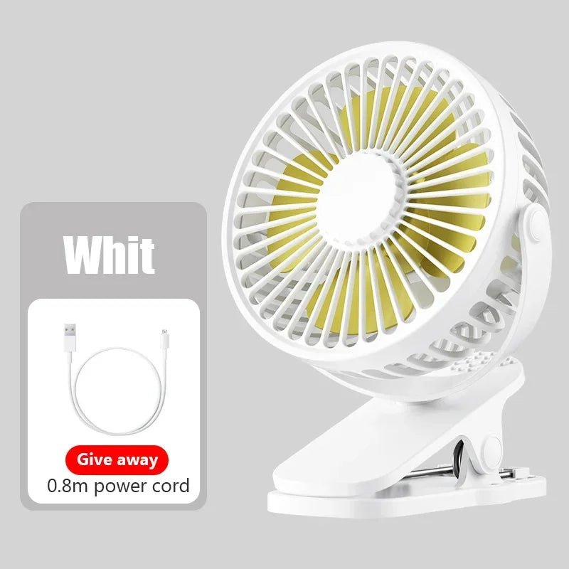 Mini ventilateur portatif à pince à main, chargeur USB, ventilateur électrique silencieux de bureau, haute qualité, dortoir d'étudiants, petits ventilateurs de refroidissement - FATAONMini ventilateur portatif à pince à main, chargeur USB, ventilateur électrique silencieux de bureau, haute qualité, dortoir d'étudiants, petits ventilateurs de refroidissementMaison & BricolageFATAON