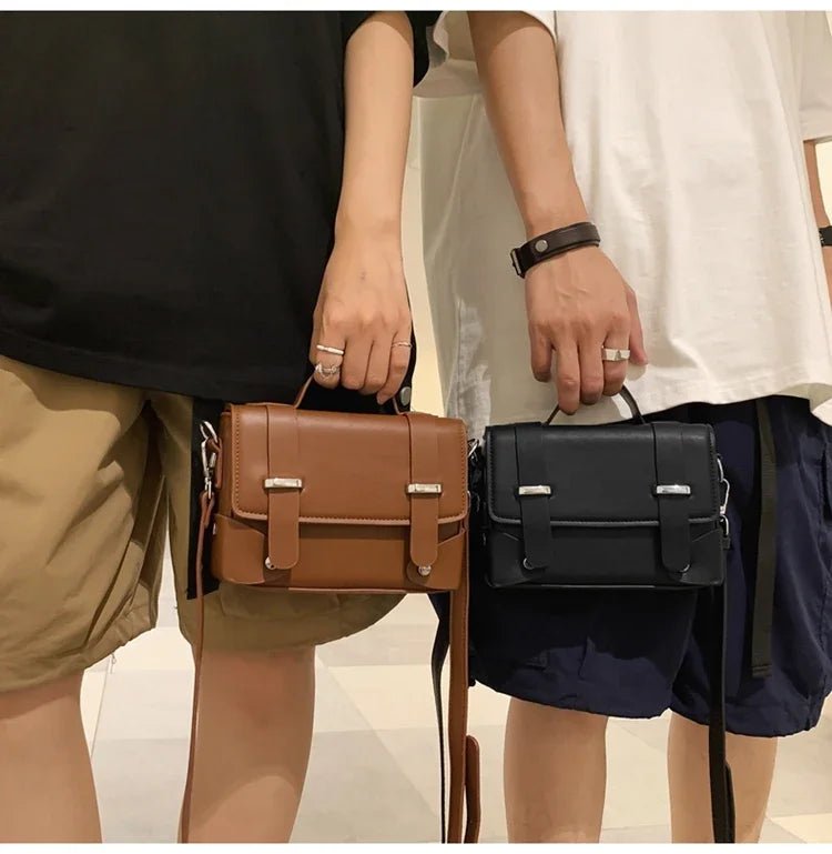 Minimalist Unisex Shoulder Bag Fashionable PU Leather Crossbody Bags Small Flip Style Messenger Bags for Women Designer Handbag - FATAONMinimalist Unisex Shoulder Bag Fashionable PU Leather Crossbody Bags Small Flip Style Messenger Bags for Women Designer HandbagMode & AccessoiresFATAON