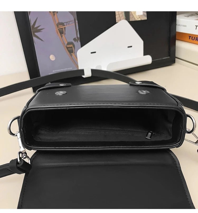 Minimalist Unisex Shoulder Bag Fashionable PU Leather Crossbody Bags Small Flip Style Messenger Bags for Women Designer Handbag - FATAONMinimalist Unisex Shoulder Bag Fashionable PU Leather Crossbody Bags Small Flip Style Messenger Bags for Women Designer HandbagMode & AccessoiresFATAON