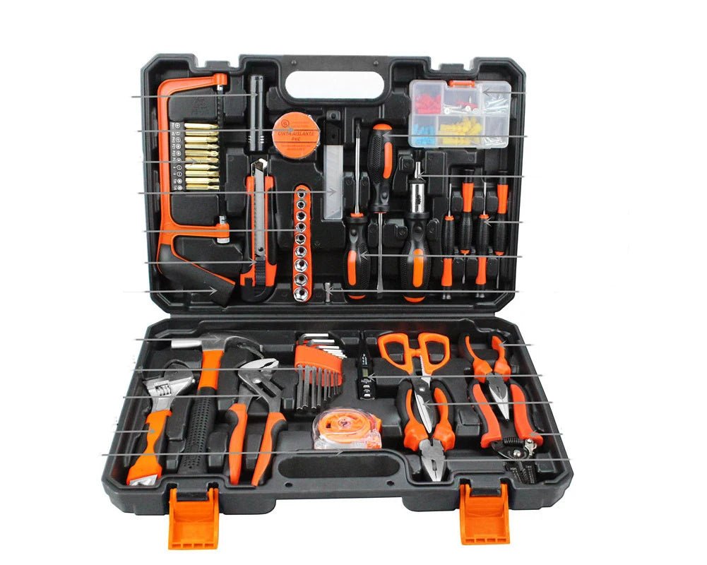 New Hardware Tool Set Combination Tool Set Multifunctional Household Use Manual Woodworking Toolbox Manual Repair Tool Sets - Fix & GoNew Hardware Tool Set Combination Tool Set Multifunctional Household Use Manual Woodworking Toolbox Manual Repair Tool SetsOutils & MesureFix & Go