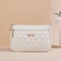 PU Leather Crossbody Bags Zipper New Fashion Shoulder Bag for Women Large Capacity Embroidery Thread Small Purse and Handbags - FATAONPU Leather Crossbody Bags Zipper New Fashion Shoulder Bag for Women Large Capacity Embroidery Thread Small Purse and HandbagsMode & AccessoiresFATAON