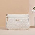 PU Leather Crossbody Bags Zipper New Fashion Shoulder Bag for Women Large Capacity Embroidery Thread Small Purse and Handbags - FATAONPU Leather Crossbody Bags Zipper New Fashion Shoulder Bag for Women Large Capacity Embroidery Thread Small Purse and HandbagsMode & AccessoiresFATAON