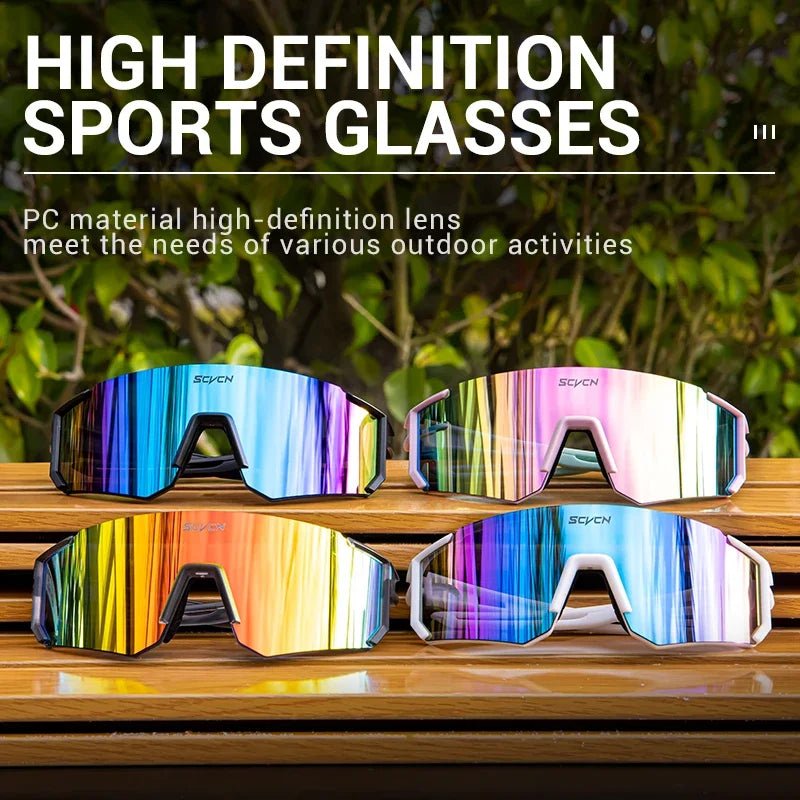 SCVCN New Outdoor Cycling Sunglasses Men Women MTB Driving Bike Glasses Sports Climbing Protective Glasses Bicycle UV400 Goggles - Fix & GoSCVCN New Outdoor Cycling Sunglasses Men Women MTB Driving Bike Glasses Sports Climbing Protective Glasses Bicycle UV400 GogglesFitness & SportFix & Go
