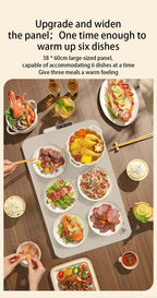 TINSOL New Food Insulation Mat Foldable Silicone Heating Pad Portable Food Cart Insulation Mat 8 - Level Temperature Adjustment - Fix & GoTINSOL New Food Insulation Mat Foldable Silicone Heating Pad Portable Food Cart Insulation Mat 8 - Level Temperature AdjustmentFix & Go